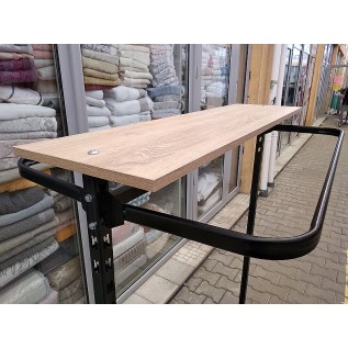 Стійка для одягу L1.0 H1.4 (дві дуги +полиця)